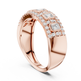 Ladies Ring DDLR-450@7 - Rose Gold - Image