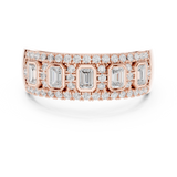 Ladies Ring DDLR-450@7 - Rose Gold - Image