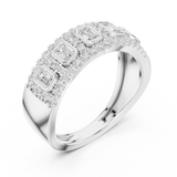 Ladies Ring DDLR-450@7 - White Gold - Image