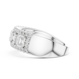 Ladies Ring DDLR-450@7 - White Gold - Image