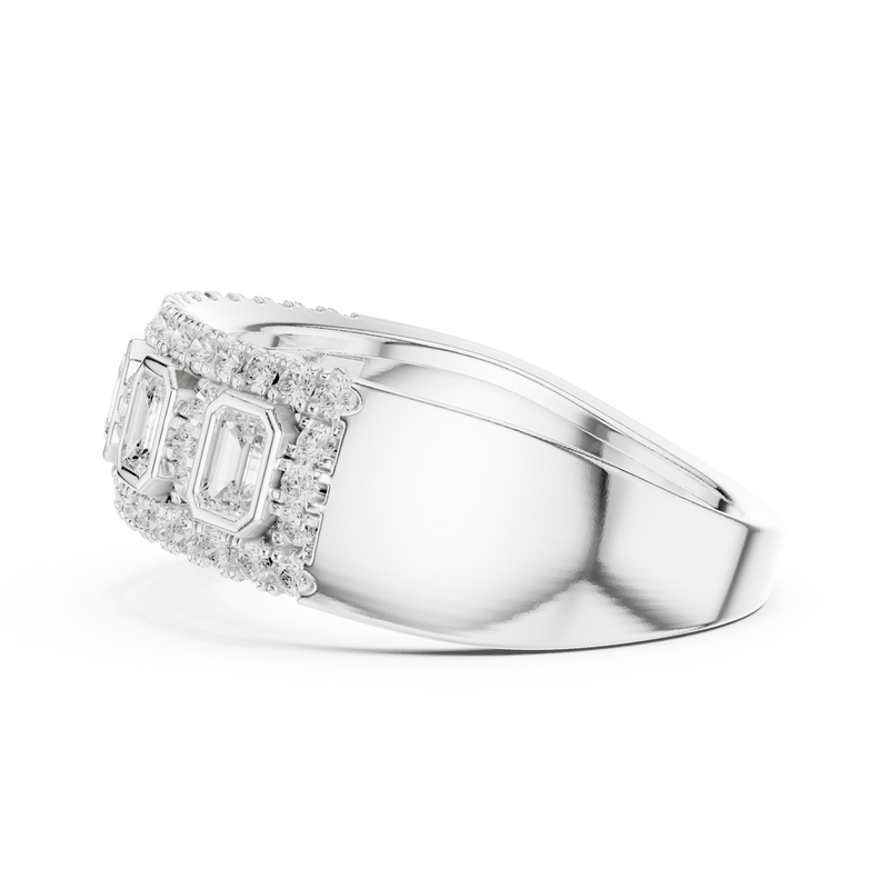 Ladies Ring DDLR-450@7 - White Gold - Image