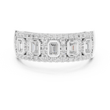 Ladies Ring DDLR-450@7 - White Gold - Image
