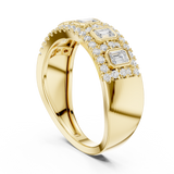Ladies Ring DDLR-450@7 - Yellow Gold - Image
