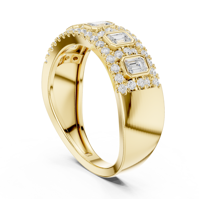 Ladies Ring DDLR-450@7 - Yellow Gold - Image