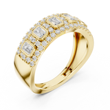 Ladies Ring DDLR-450@7 - Yellow Gold - Image
