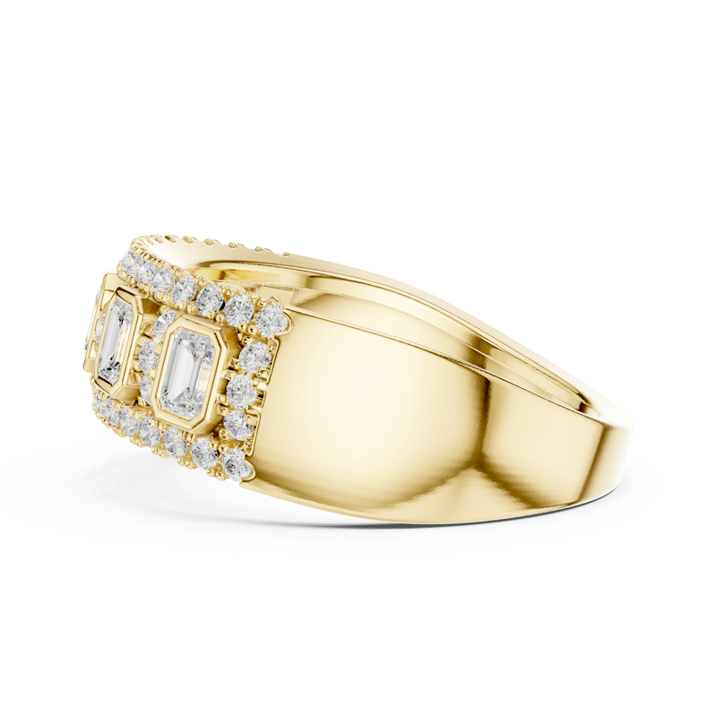 Ladies Ring DDLR-450@7 - Yellow Gold - Image