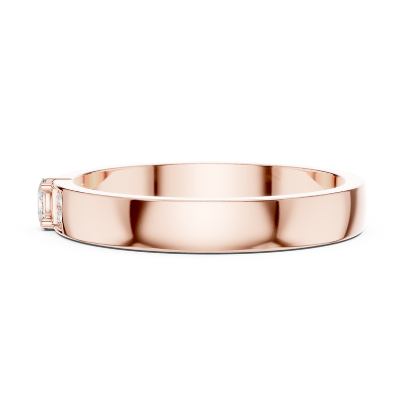 Ladies Ring DDLR-452@7 - Rose Gold - Image