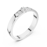 Ladies Ring DDLR-452@7 - White Gold - Image