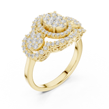 Ladies Ring DDLR-453@7 - Yellow Gold - Image