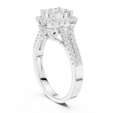 Ladies Ring DDLR-454@7 - White Gold - Image