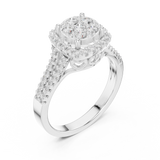 Ladies Ring DDLR-454@7 - White Gold - Image