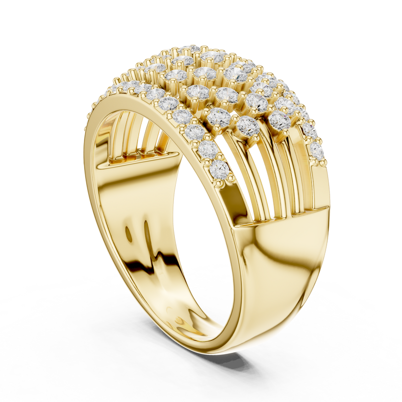 Ladies Ring DDLR-455@7 - Yellow Gold - Image