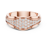 Ladies Ring DDLR-456@7 - Rose Gold - Image