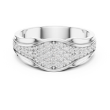 Ladies Ring DDLR-456@7 - White Gold - Image