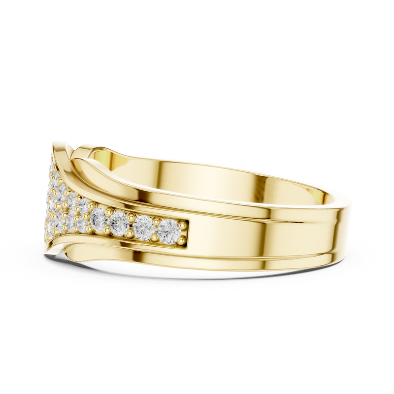 Ladies Ring DDLR-456@7 - Yellow Gold - Image