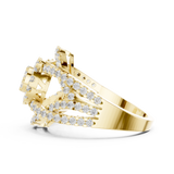 Ladies Ring DDLR-458@7 - Yellow Gold - Image