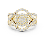 Ladies Ring DDLR-458@7 - Yellow Gold - Image