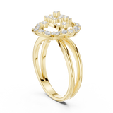 Ladies Ring DDLR-459@7 - Yellow Gold - Image
