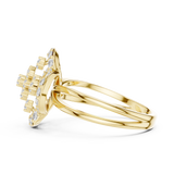 Ladies Ring DDLR-459@7 - Yellow Gold - Image