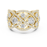 Ladies Ring DDLR-460@7 - Yellow Gold - Image