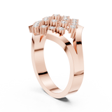 Ladies Ring DDLR-461@7 - Rose Gold - Image