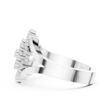 Ladies Ring DDLR-461@7 - White Gold - Image