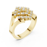 Ladies Ring DDLR-461@7 - Yellow Gold - Image