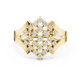 Ladies Ring DDLR-461@7 - Yellow Gold - Image