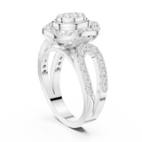 Ladies Ring DDLR-462@7 - White Gold - Image