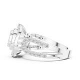 Ladies Ring DDLR-462@7 - White Gold - Image