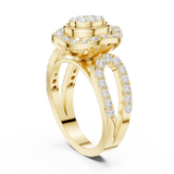 Ladies Ring DDLR-462@7 - Yellow Gold - Image