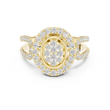 Ladies Ring DDLR-462@7 - Yellow Gold - Image