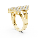 Ladies Ring DDLR-463@7 - Yellow Gold - Image
