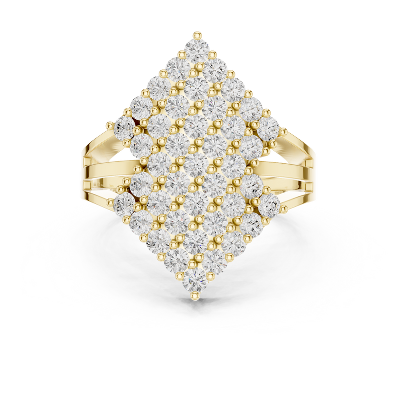 Ladies Ring DDLR-463@7 - Yellow Gold - Image