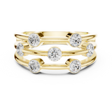 Ladies Ring DDLR-464@7 - Yellow Gold - Image