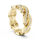 Ladies Ring DDLR-465@7 - Yellow Gold - Image