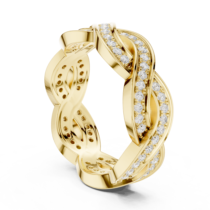 Ladies Ring DDLR-465@7 - Yellow Gold - Image