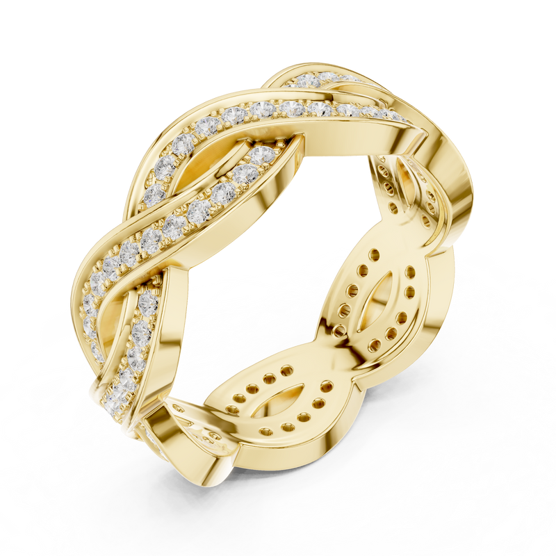 Ladies Ring DDLR-465@7 - Yellow Gold - Image
