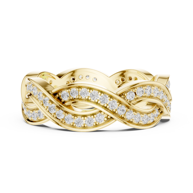 Ladies Ring DDLR-465@7 - Yellow Gold - Image