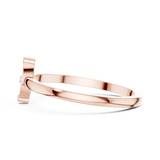 Ladies Ring DDLR-466@7 - Rose Gold - Image