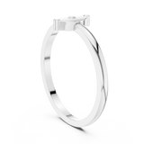 Ladies Ring DDLR-466@7 - White Gold - Image