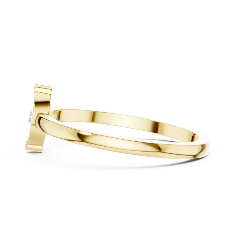 Ladies Ring DDLR-466@7 - Yellow Gold - Image