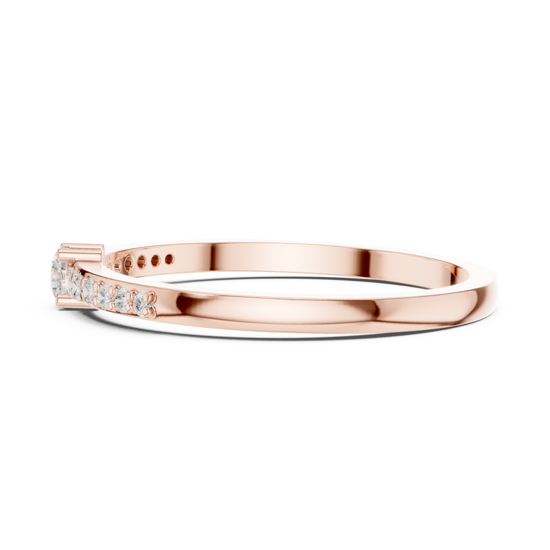 Mens Ring DDLR-467@7 - Rose Gold - Image