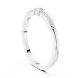 Mens Ring DDLR-467@7 - White Gold - Image