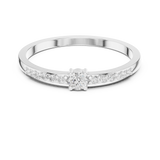 Mens Ring DDLR-467@7 - White Gold - Image