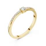 Mens Ring DDLR-467@7 - Yellow Gold - Image