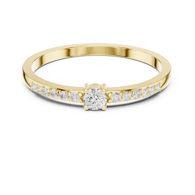 Mens Ring DDLR-467@7 - Yellow Gold - Image