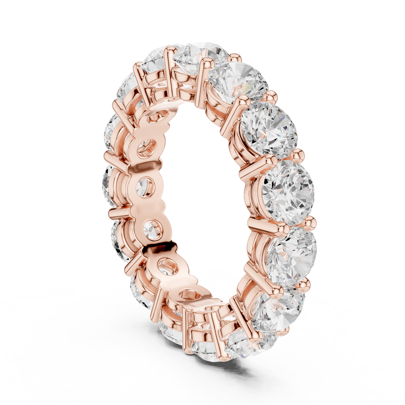 Ladies Ring DDLR-468@7 - Rose Gold - Image