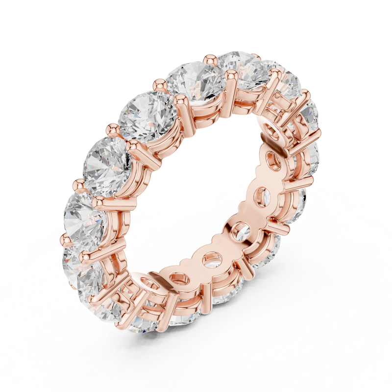 Ladies Ring DDLR-468@7 - Rose Gold - Image