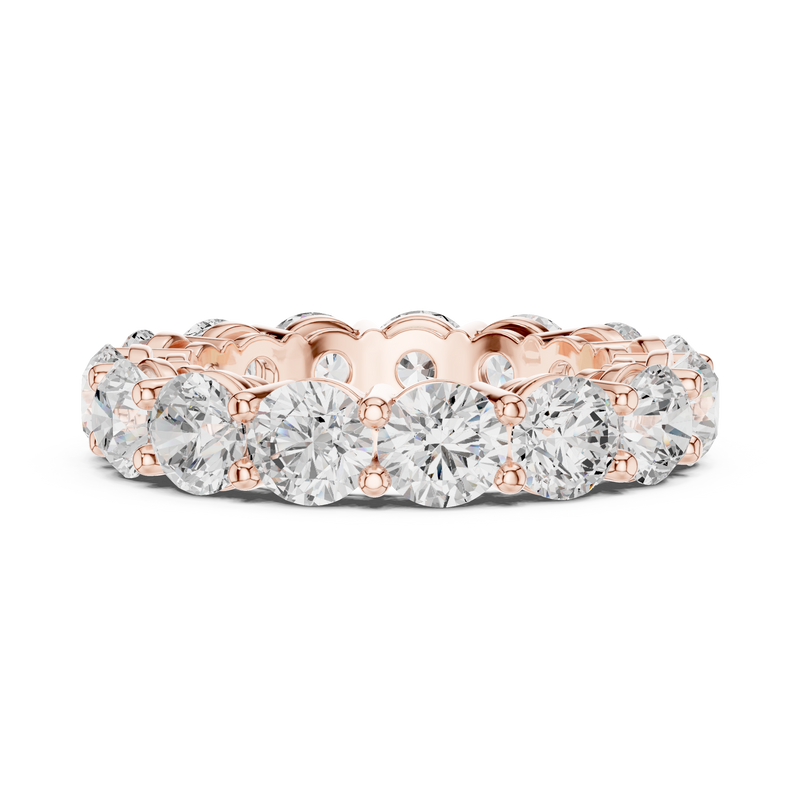 Ladies Ring DDLR-468@7 - Rose Gold - Image